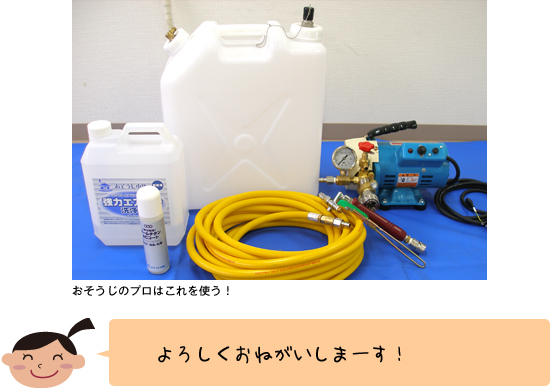 おそうじのプロはこれを使う! おそうじのプロはこれを使う!
