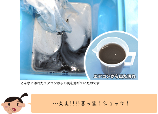 エアコンの汚れ エアコンの汚れ